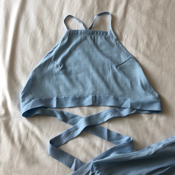 Cute light blue summer set - Picture 2 of 3